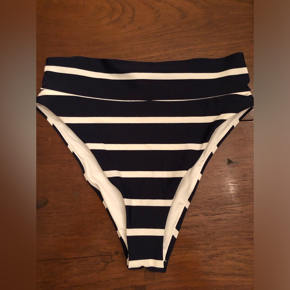 Aerie  High Rise Cheeky Bikini Bottoms Medium